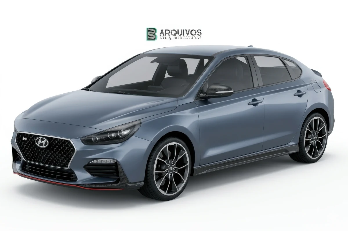 Modelo 3D STL - Hyundai i30 Fastback N 2019